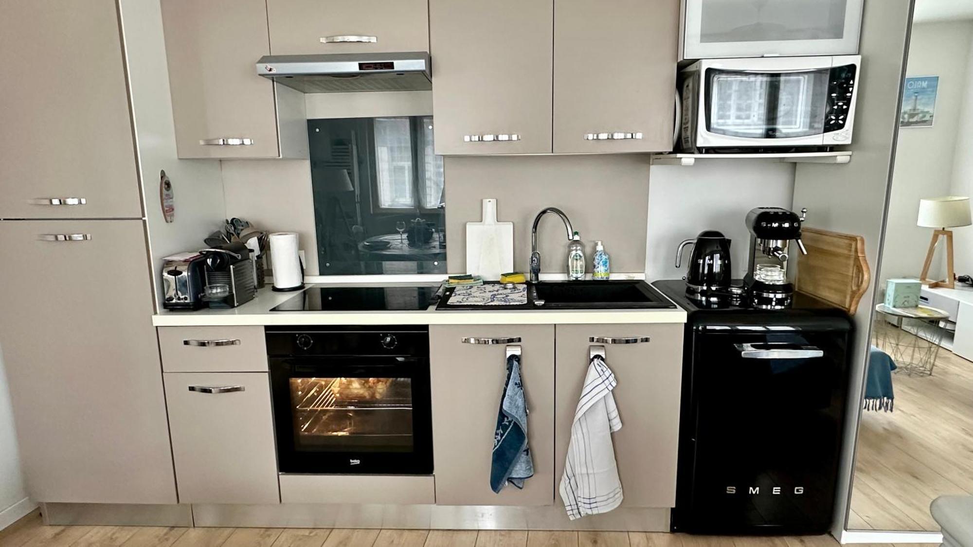 Appartement Cosy Vue Mer Malo-les-Bains Luaran gambar